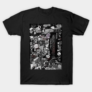 Urban Graffiti Design Tag City Style T-Shirt